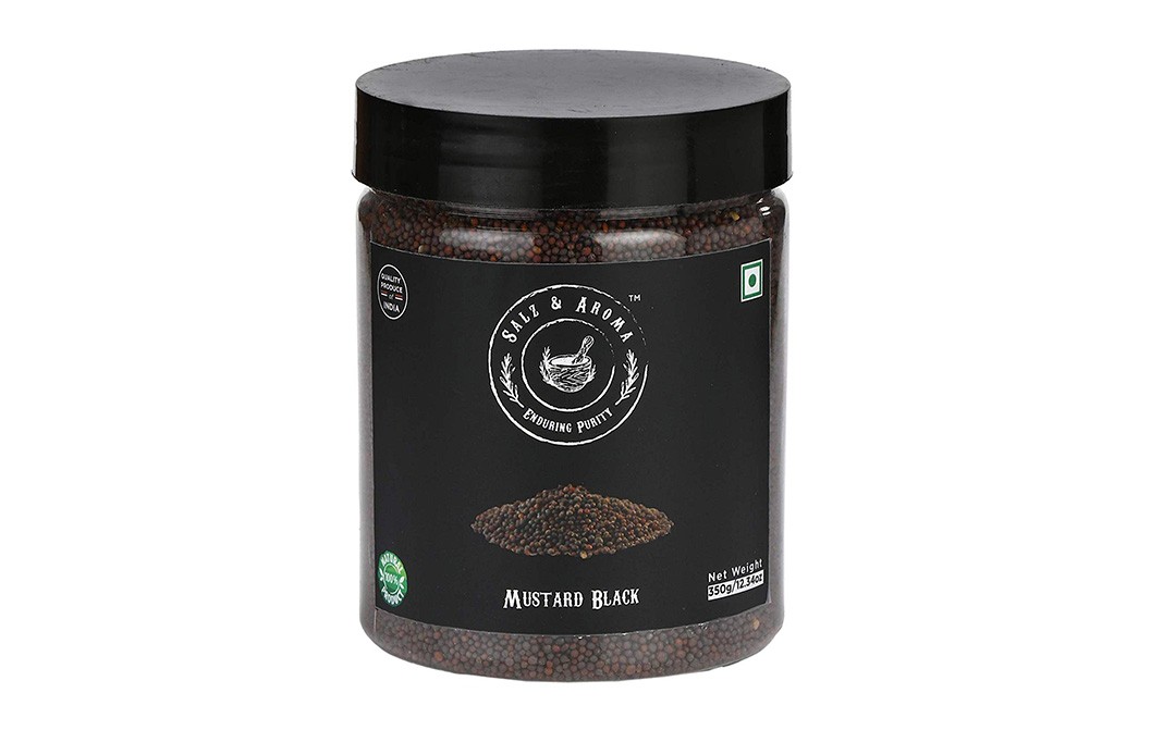 Salz & Aroma Black Mustard   Plastic Jar  350 grams